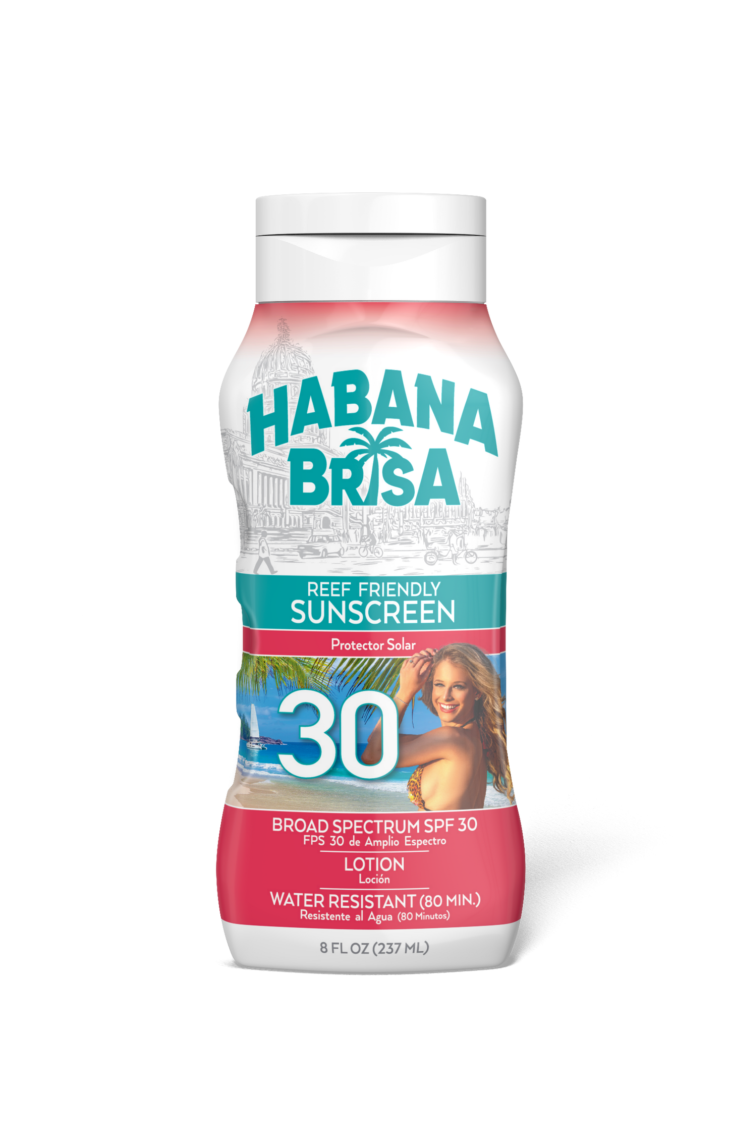 Reef Safe SPF 30 Sunscreen Lotion – Vegan, Non-GMO & Water-Resistant