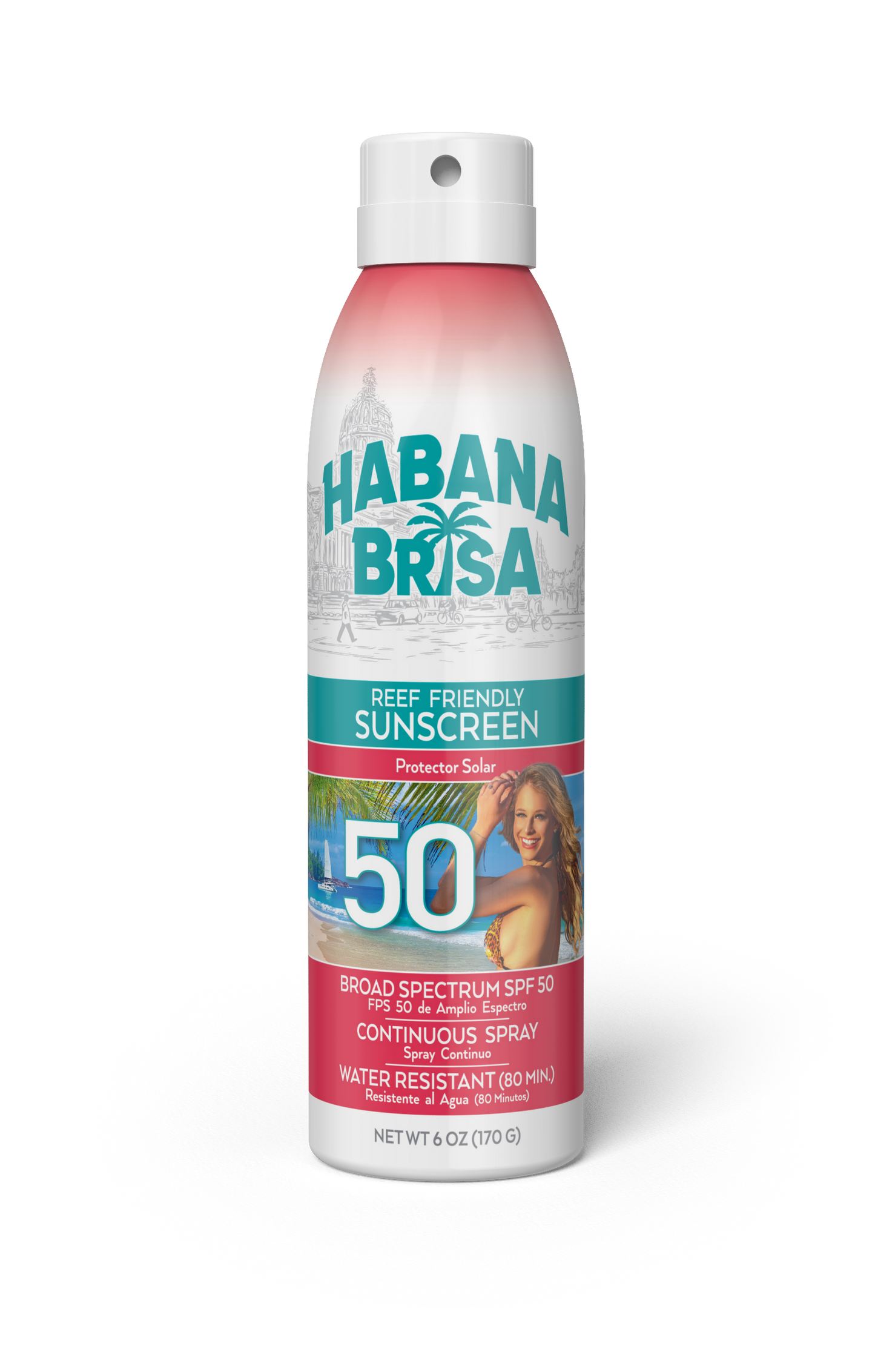 Reef Friendly- SPF 50 Continuous Spray Sunscreen