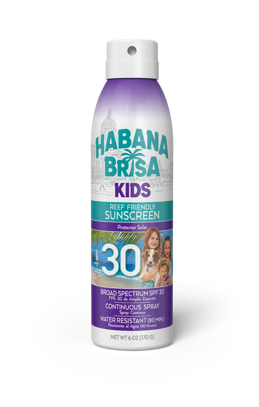 SPF 30 Kids Sunscreen Spray - Vegan, Non-GMO & Water-Resistant