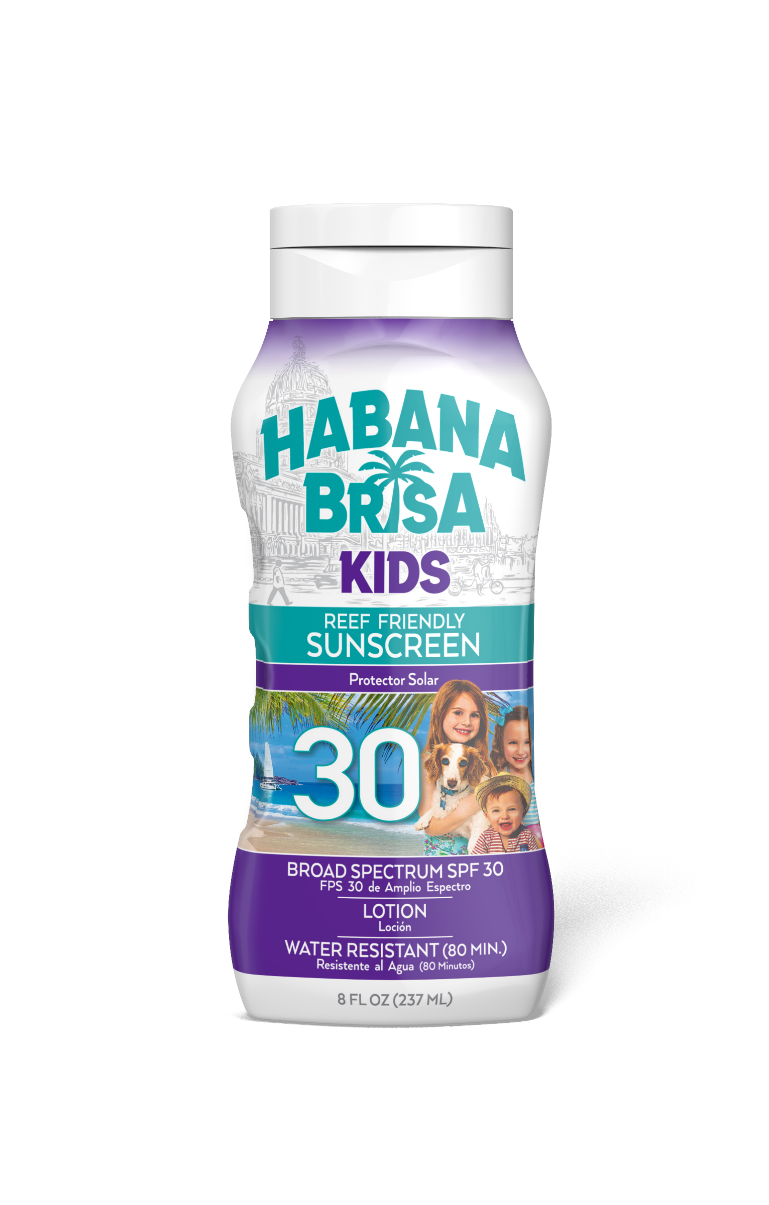 Reef Friendly- SPF 30 Lotion (Kids) Sunscreen – Habanabrisa
