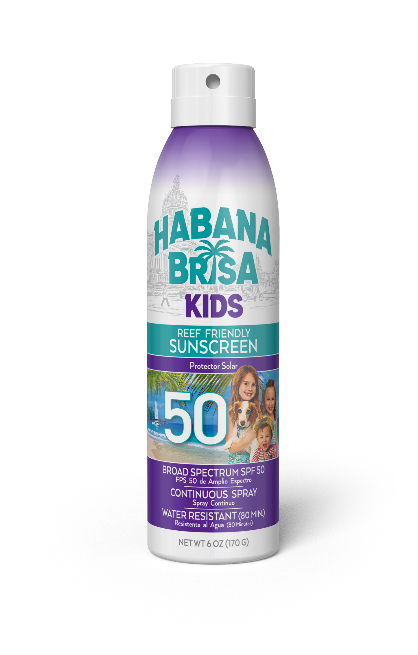 Reef Friendly- SPF 50 Continuous Spray (Kids) Sunscreen