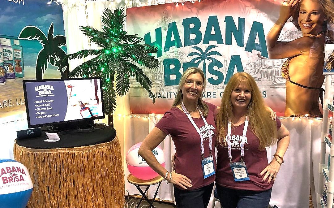 HABANA BRISA SUNSCREEN - A NEW BRAND AND PRODUCT AT THE SURF EXPO!