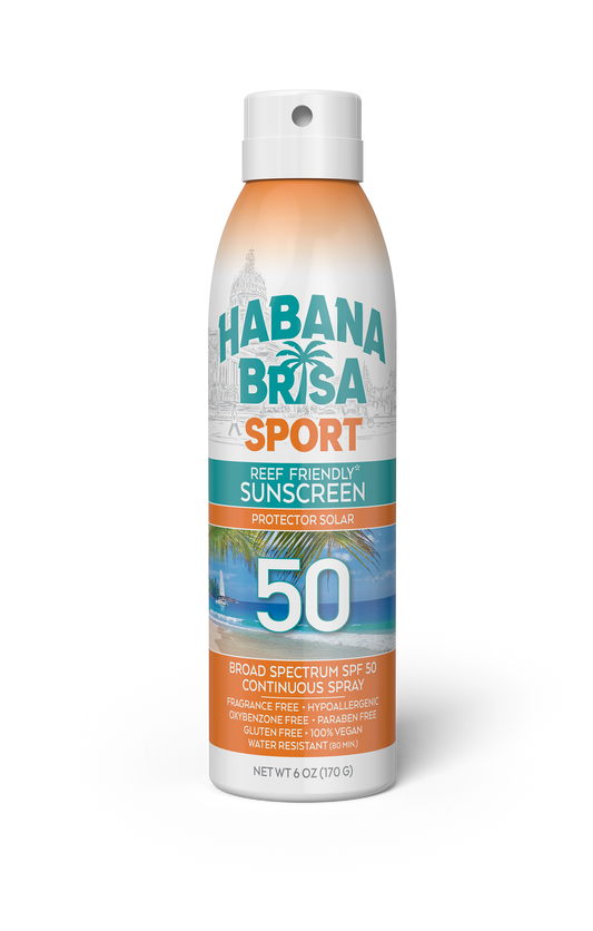 Case of 12 Reef Friendly Sport SPF 50 Spray Sunscreen