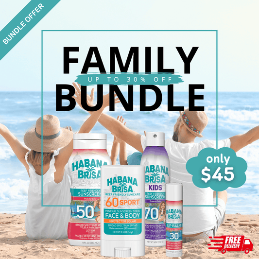 Reef-Friendly Family Sunscreen Bundle - Ultimate SPF Protection for All Ages