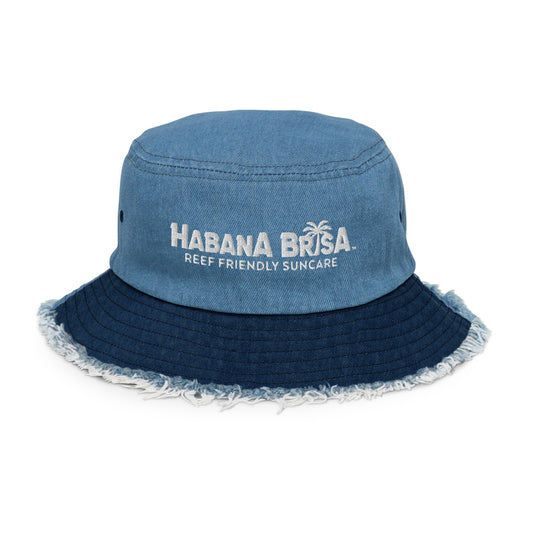 Habana Brisa Denim Bucket Hat