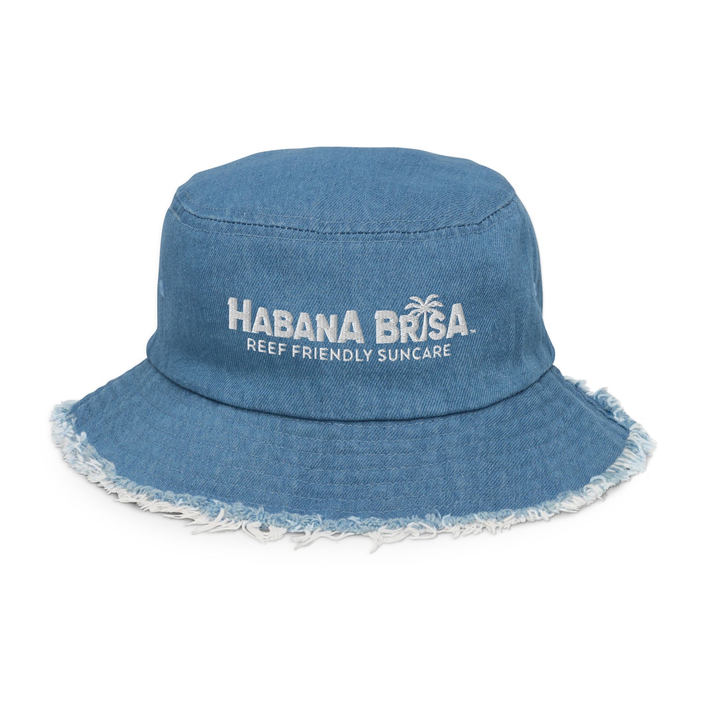 Habana Brisa Denim Bucket Hat